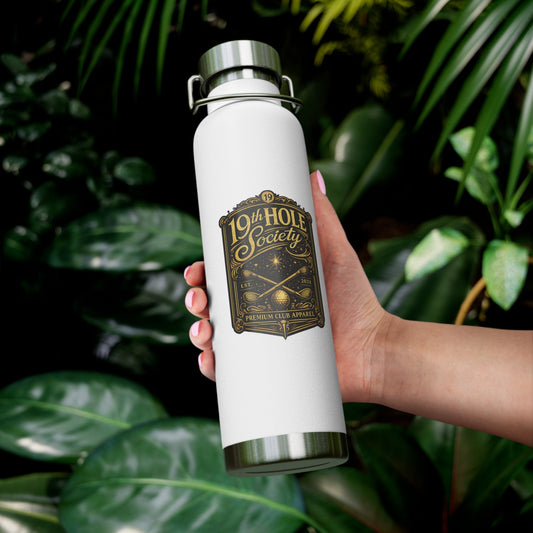 19th Hole Society Golf 22oz Vacuum Insulated Bottle - SJM Print Store