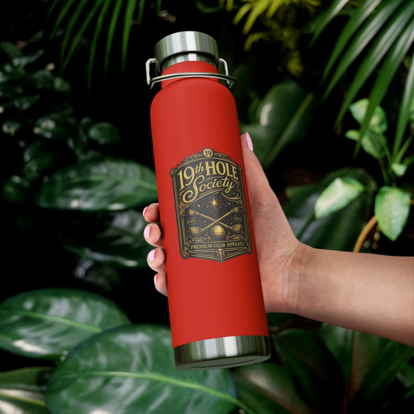 19th Hole Society Golf 22oz Vacuum Insulated Bottle - SJM Print Store