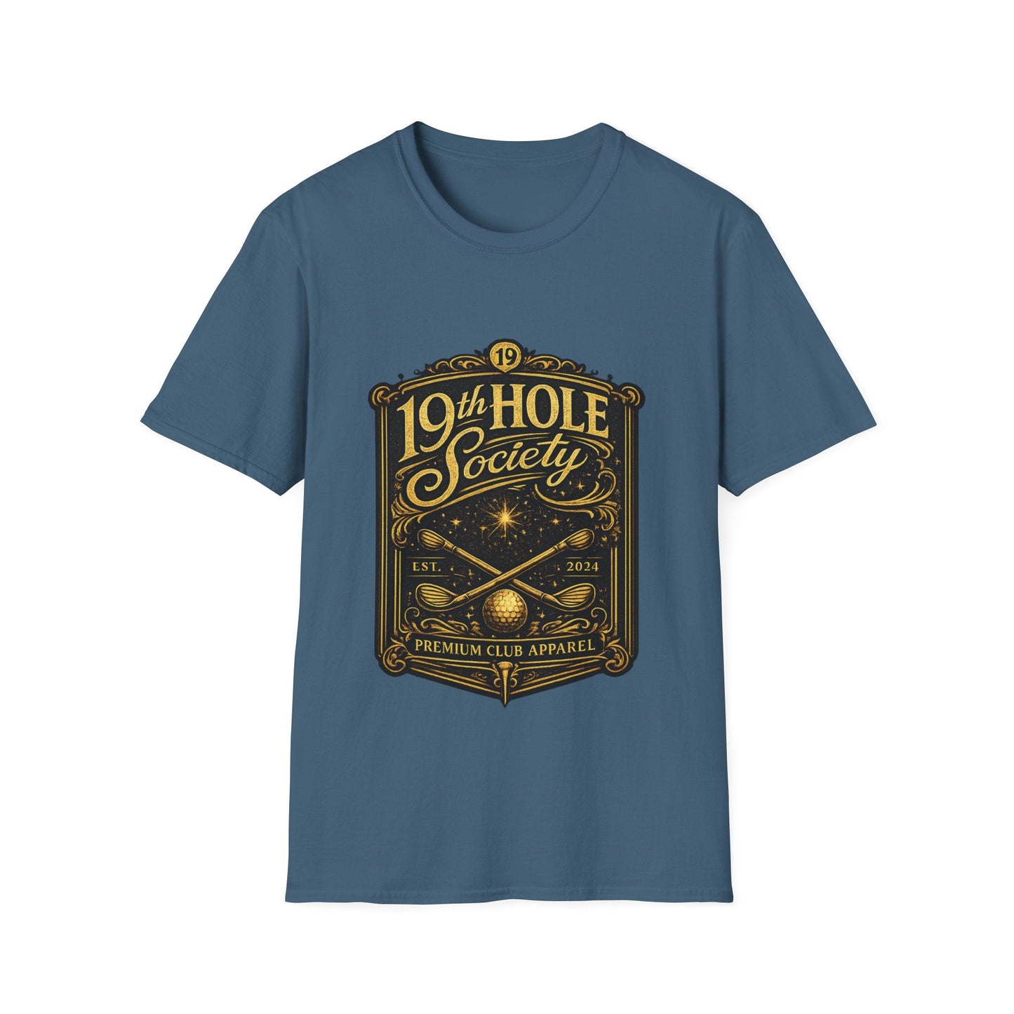 19th Hole Society Golf T-Shirt - SJM Print Store