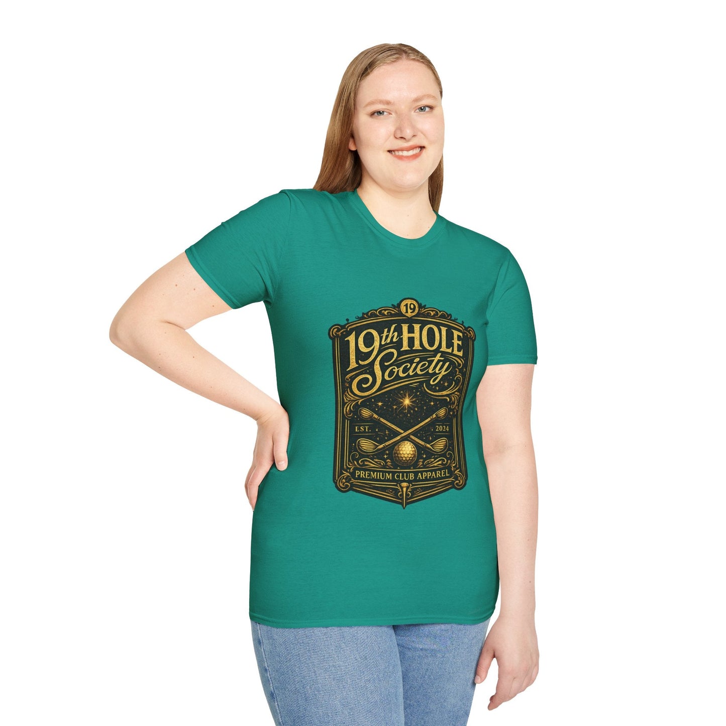 19th Hole Society Golf T-Shirt - SJM Print Store