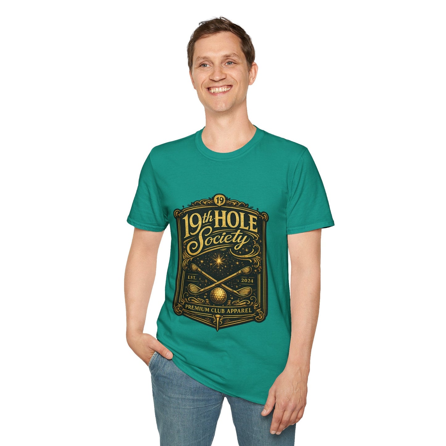 19th Hole Society Golf T-Shirt - SJM Print Store