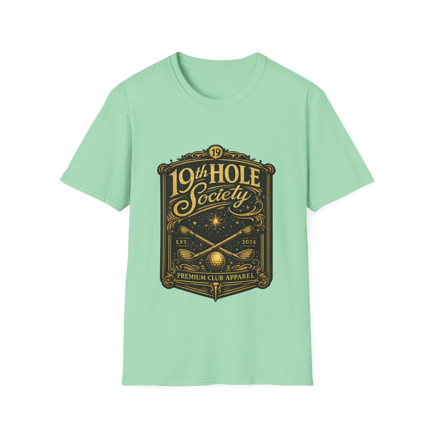 19th Hole Society Golf T-Shirt - SJM Print Store