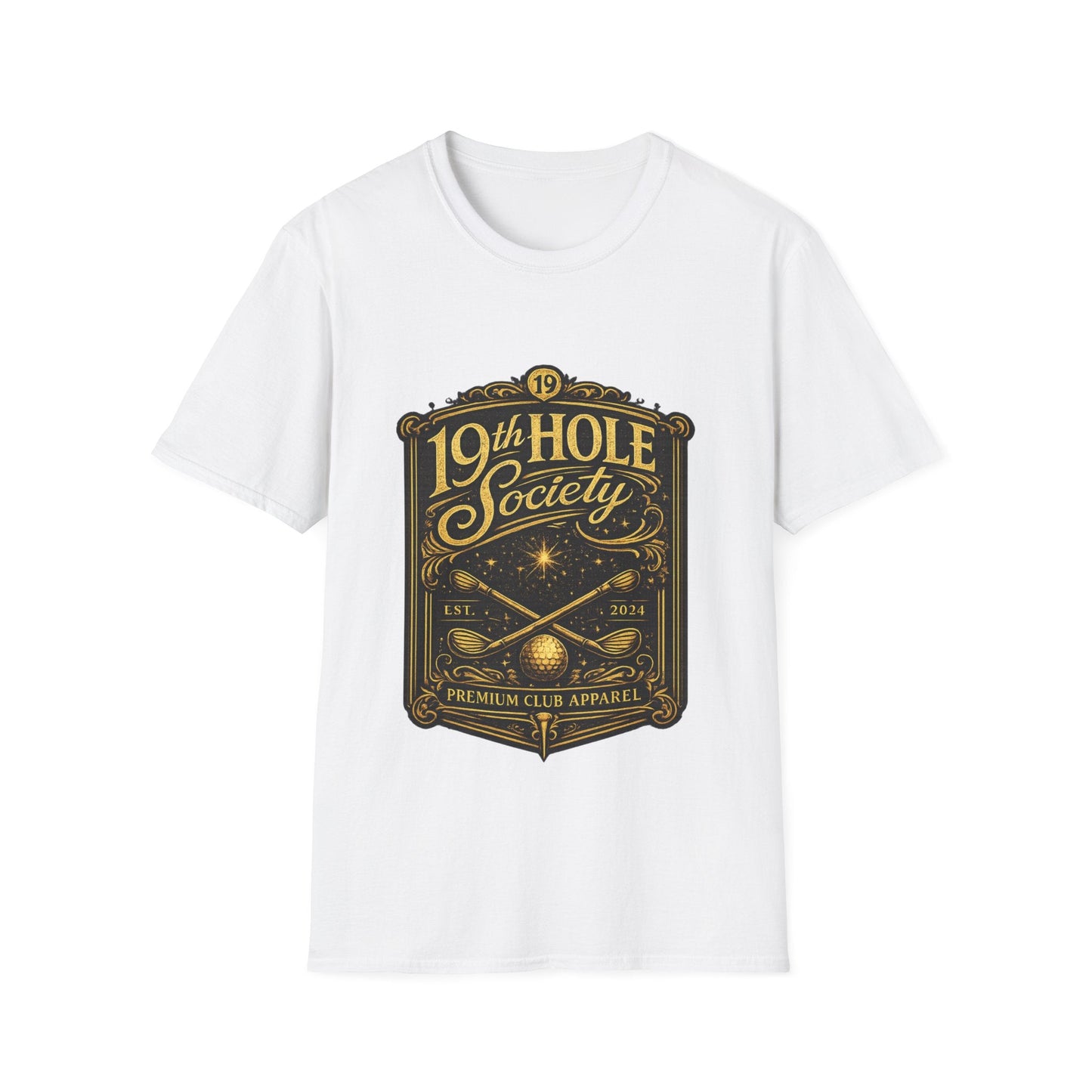 19th Hole Society Golf T-Shirt - SJM Print Store