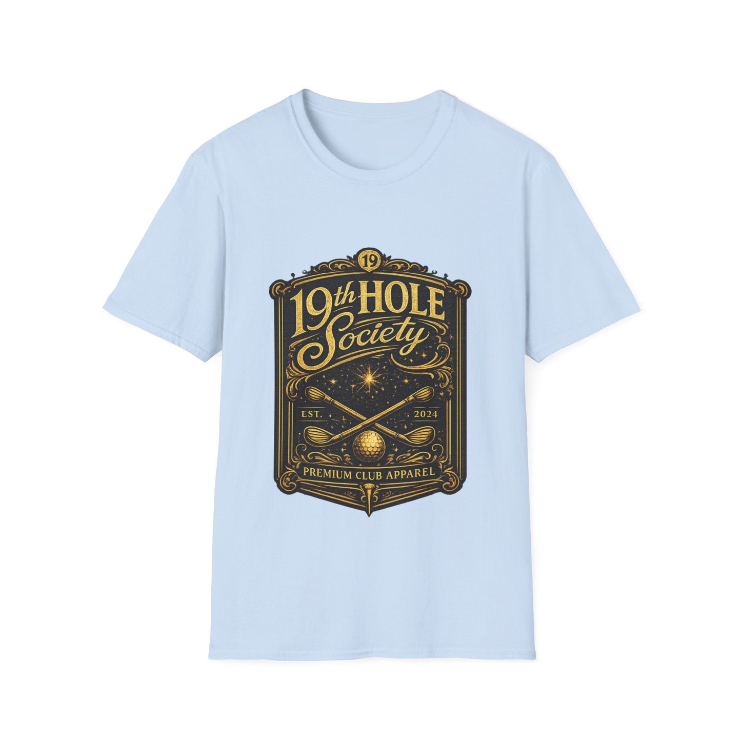 19th Hole Society Golf T-Shirt - SJM Print Store