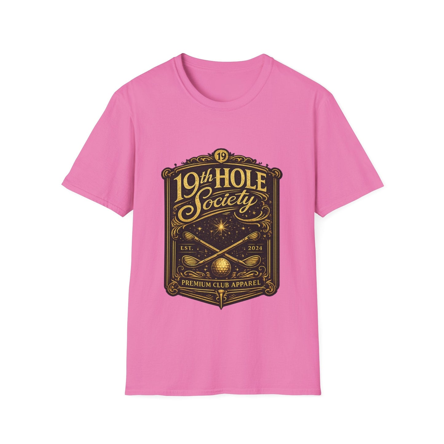 19th Hole Society Golf T-Shirt - SJM Print Store