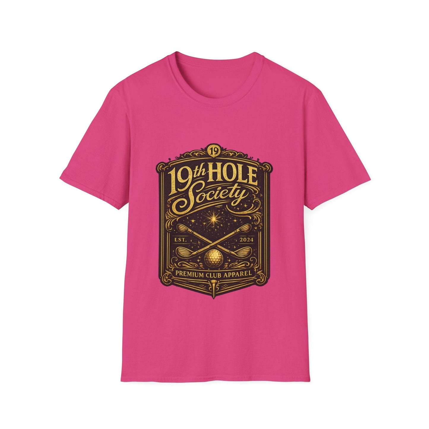 19th Hole Society Golf T-Shirt - SJM Print Store