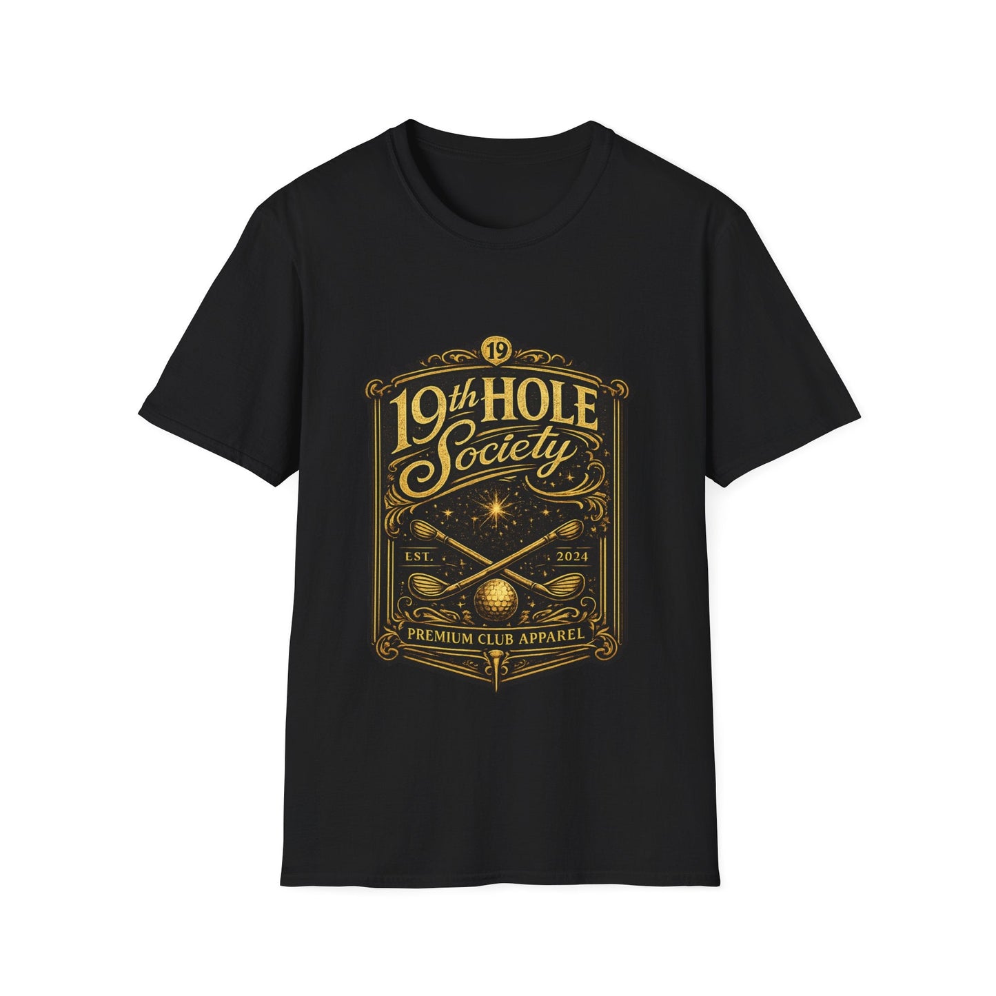 19th Hole Society Golf T-Shirt - SJM Print Store