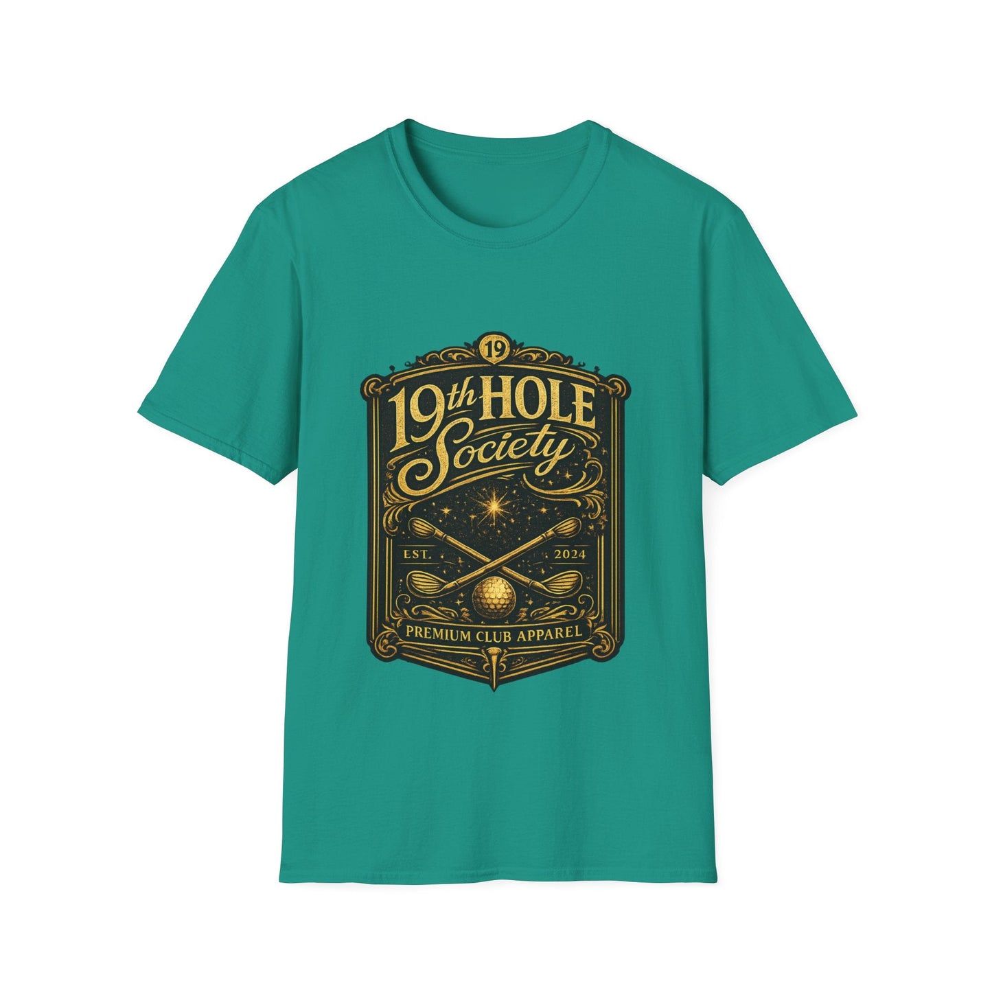 19th Hole Society Golf T-Shirt - SJM Print Store