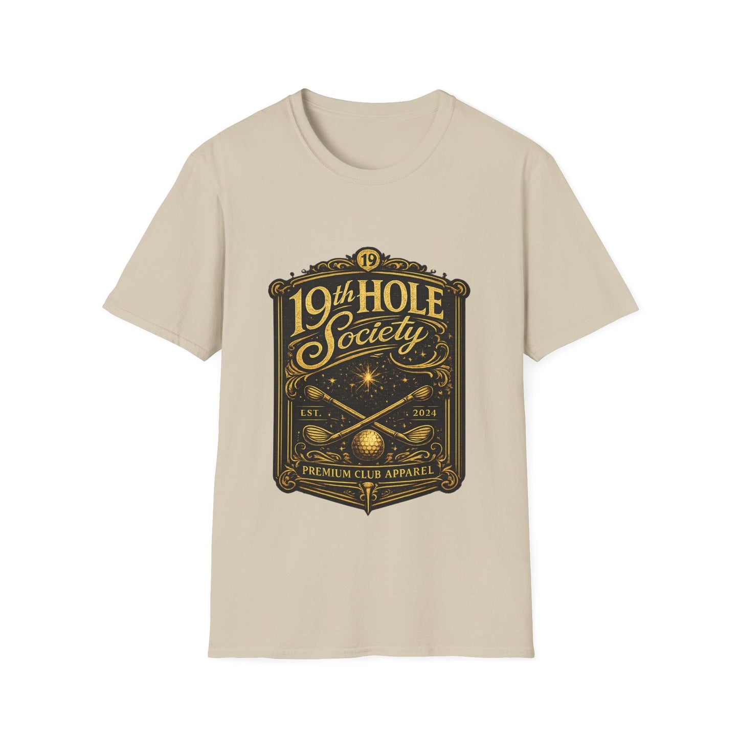 19th Hole Society Golf T-Shirt - SJM Print Store