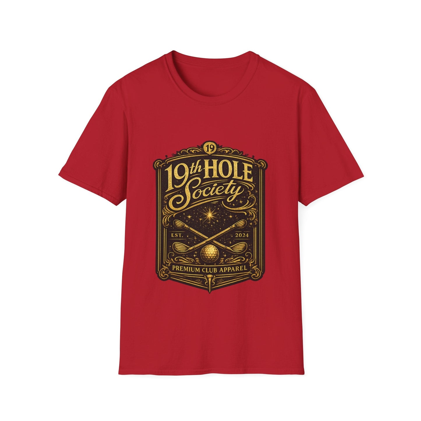 19th Hole Society Golf T-Shirt - SJM Print Store