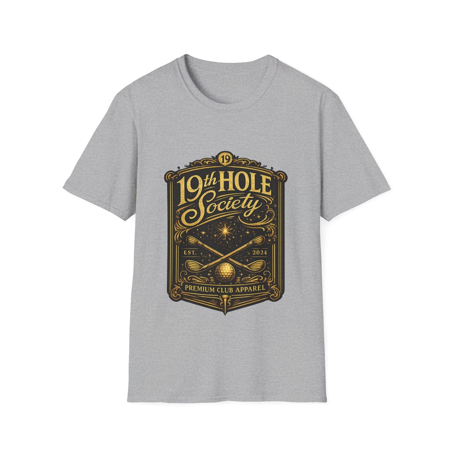 19th Hole Society Golf T-Shirt - SJM Print Store