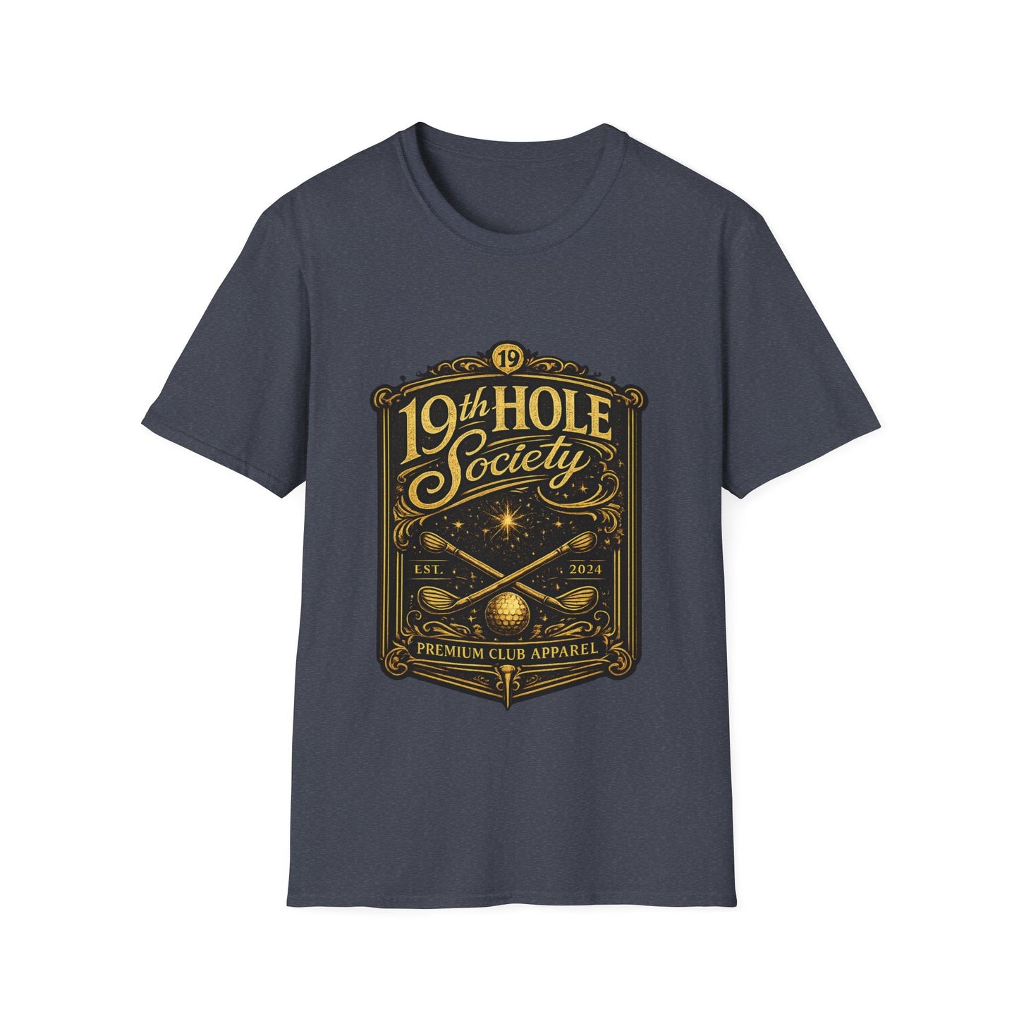 19th Hole Society Golf T-Shirt - SJM Print Store