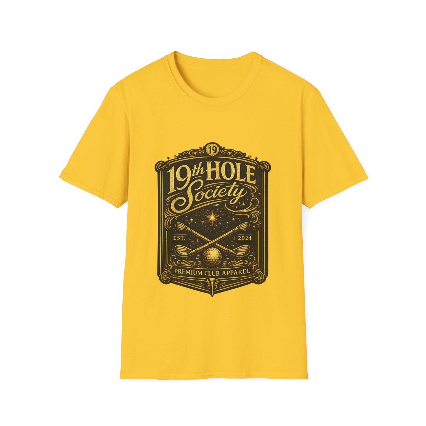 19th Hole Society Golf T-Shirt - SJM Print Store