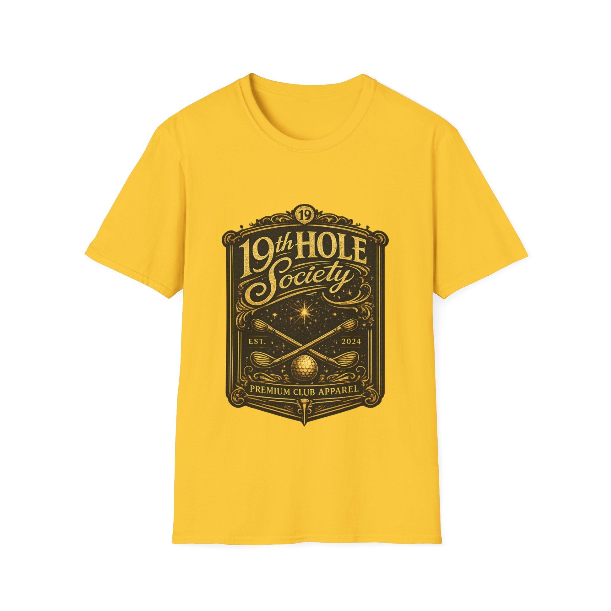 19th Hole Society Golf T-Shirt - SJM Print Store