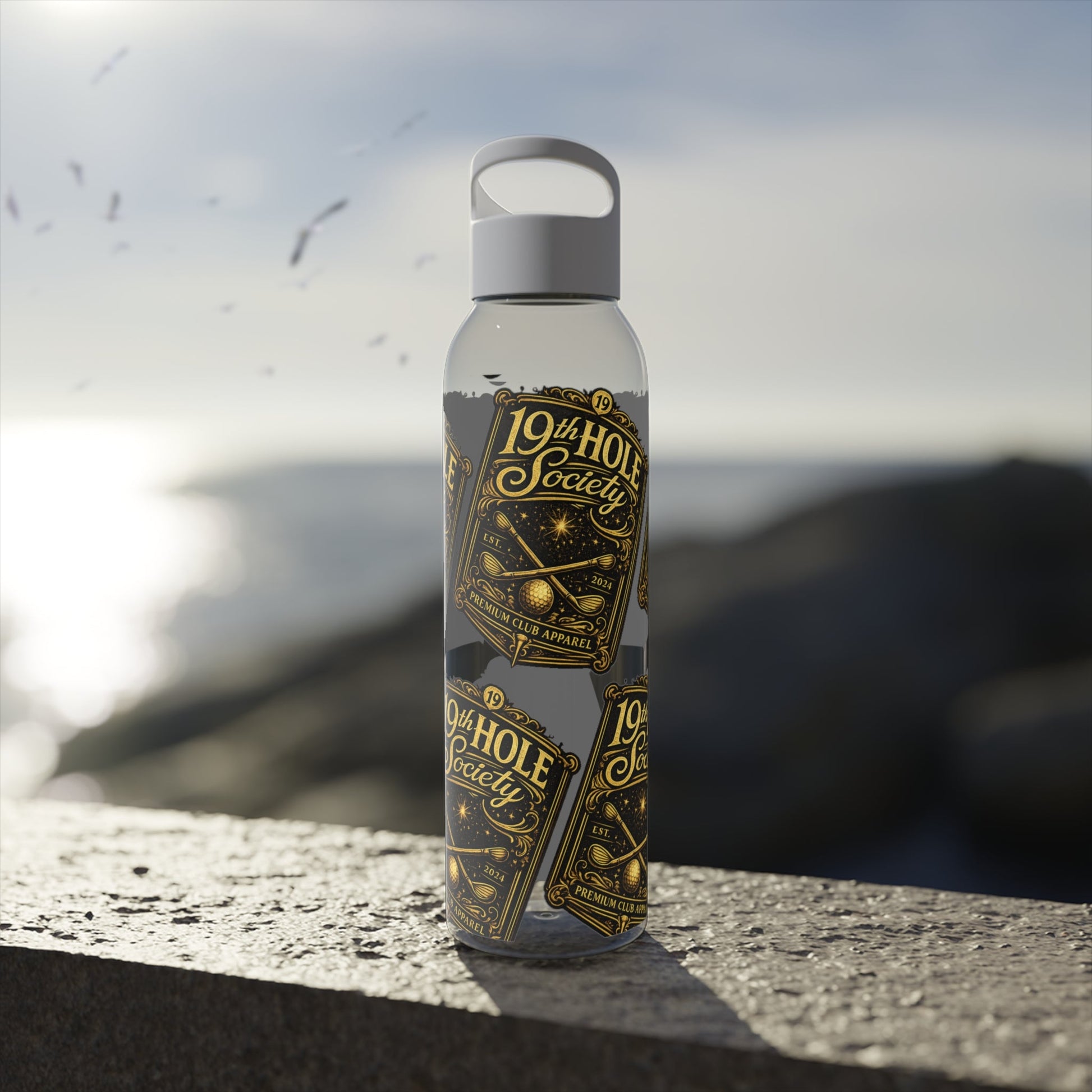 19th Hole Society Golf Water Bottle - SJM Print Store