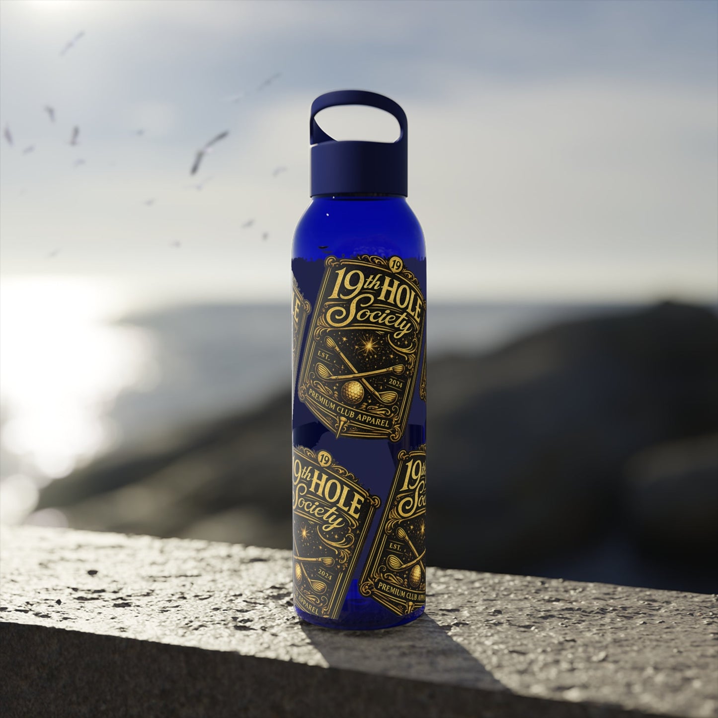 19th Hole Society Golf Water Bottle - SJM Print Store