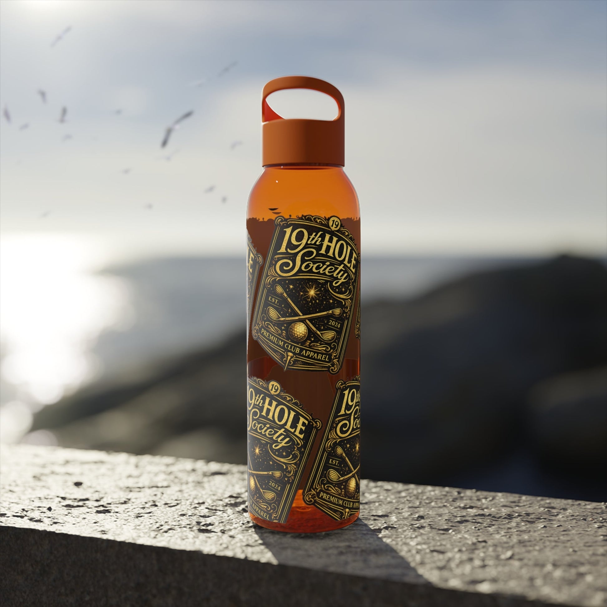 19th Hole Society Golf Water Bottle - SJM Print Store
