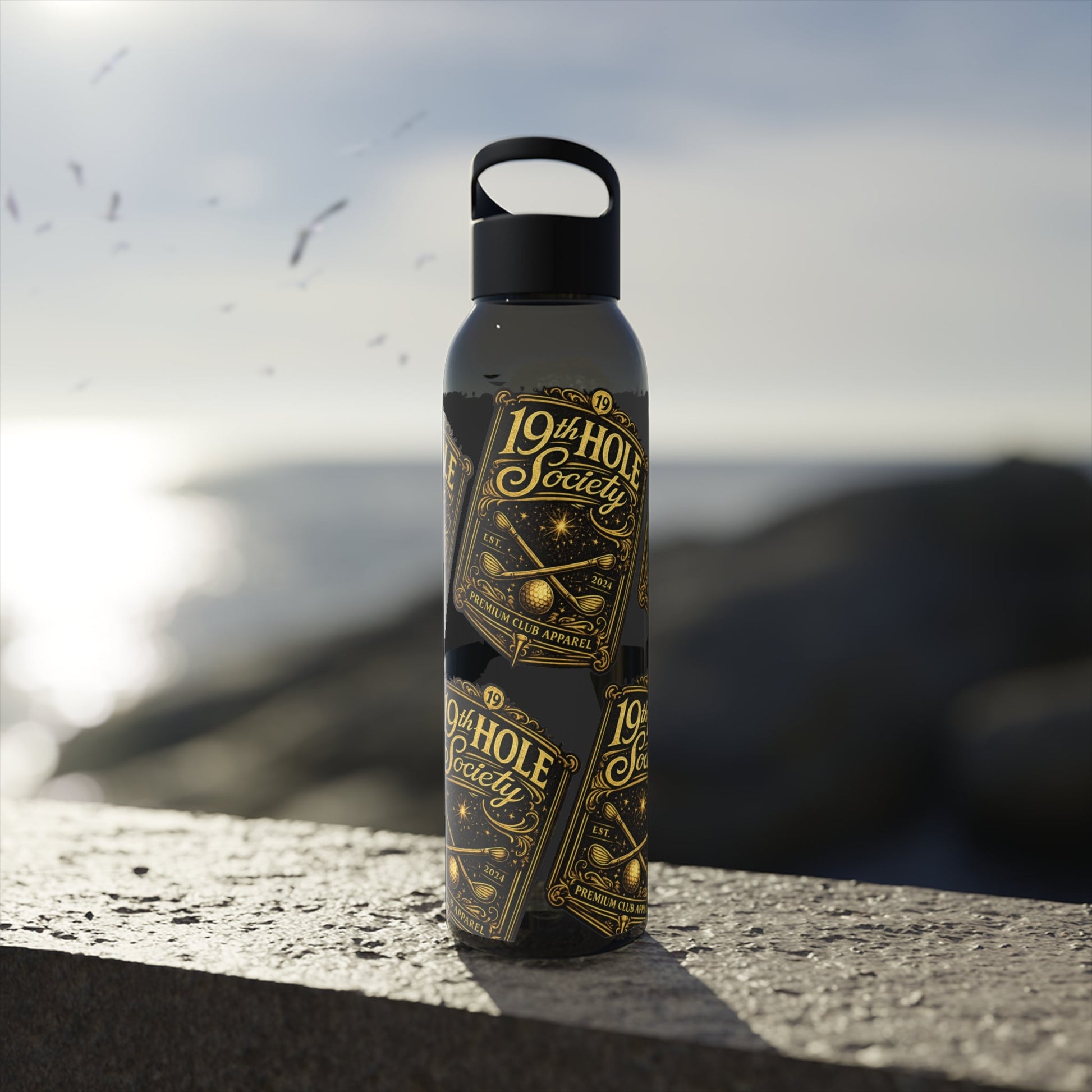 19th Hole Society Golf Water Bottle - SJM Print Store