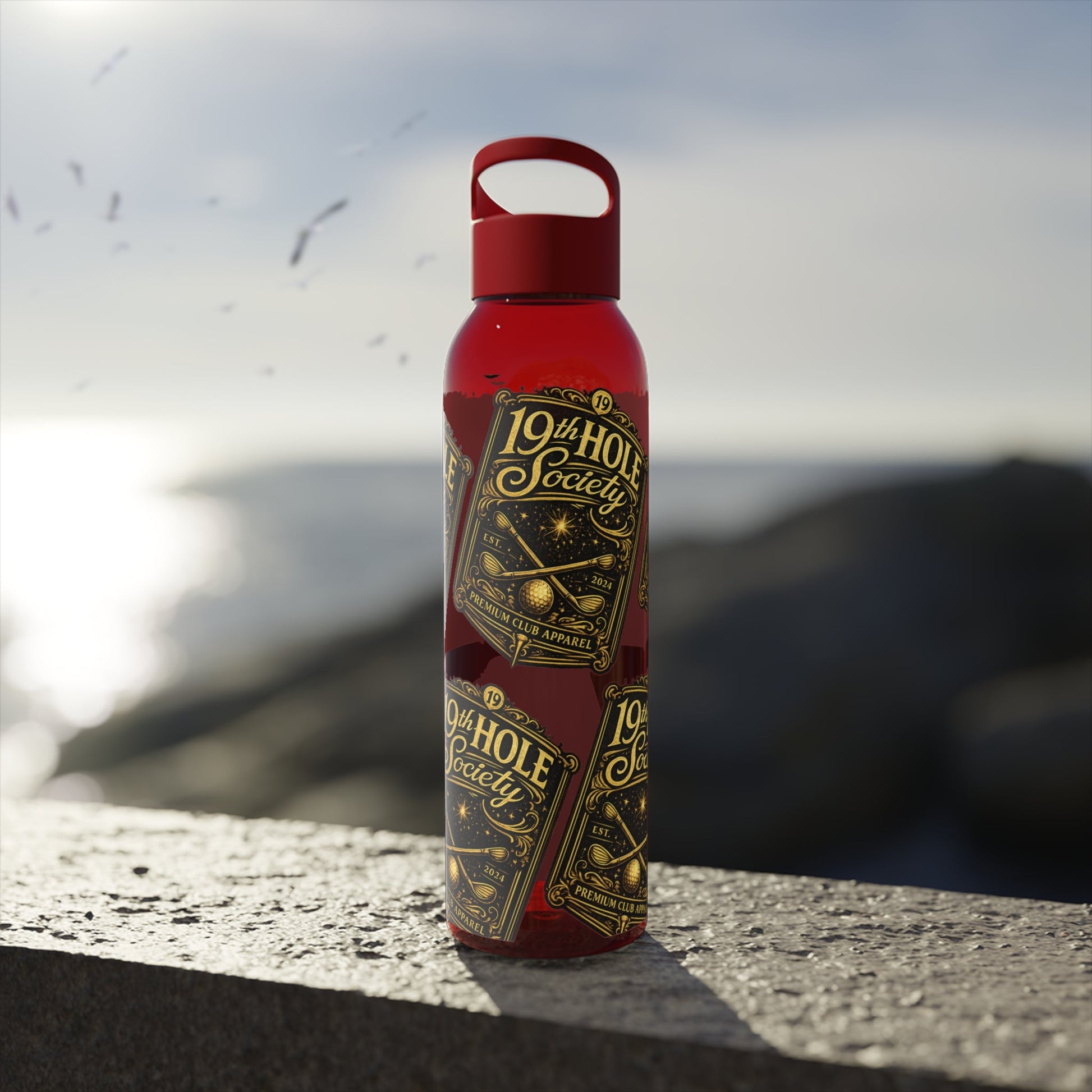 19th Hole Society Golf Water Bottle - SJM Print Store