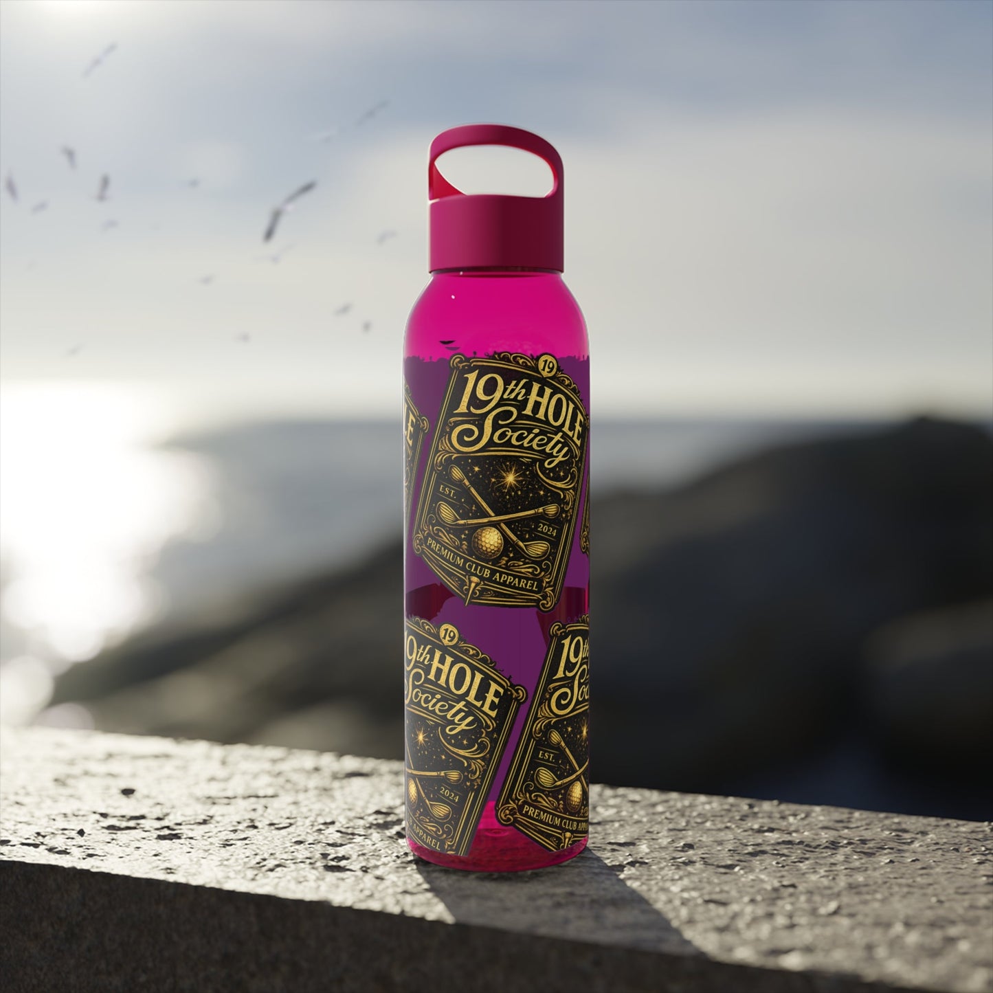 19th Hole Society Golf Water Bottle - SJM Print Store