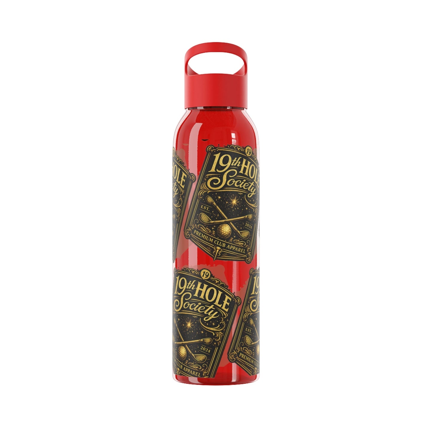 19th Hole Society Golf Water Bottle - SJM Print Store