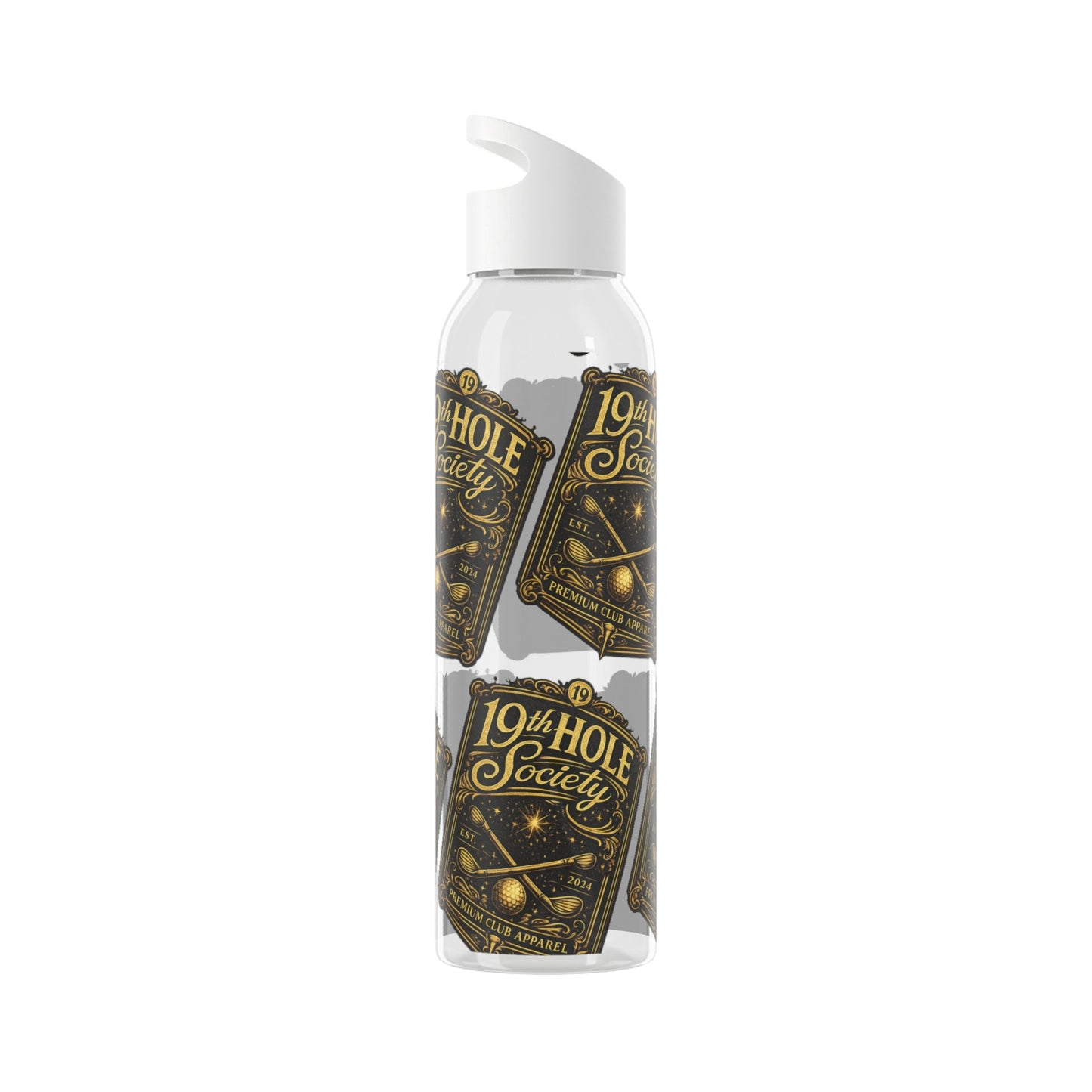 19th Hole Society Golf Water Bottle - SJM Print Store