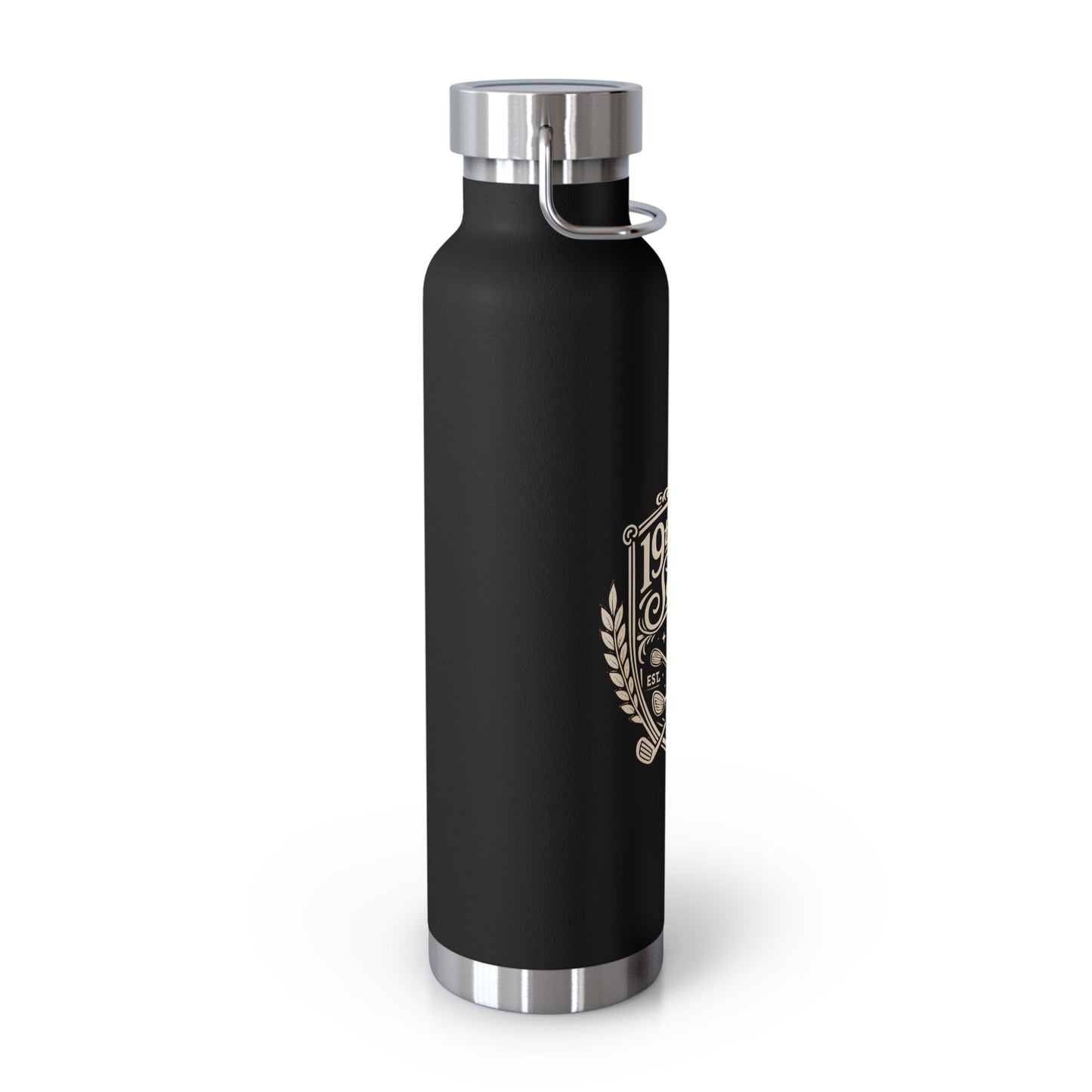 19th Hole Society Insulated Water Bottle | Premium Golf Travel Flask | Double Wall Stainless Steel - SJM Print Store