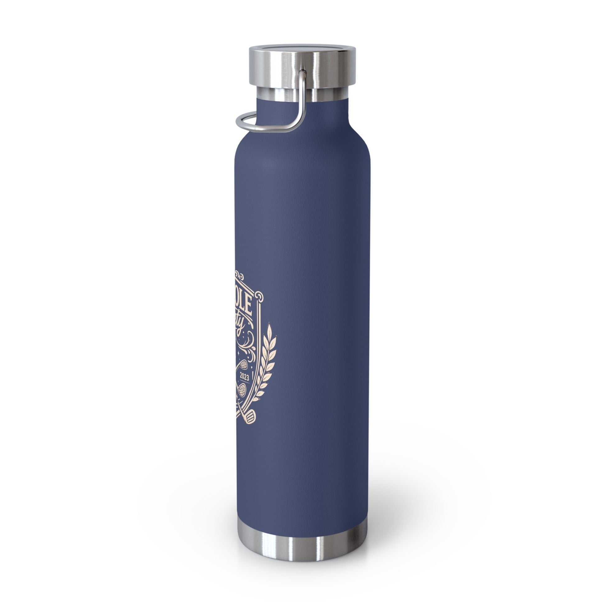 19th Hole Society Insulated Water Bottle | Premium Golf Travel Flask | Double Wall Stainless Steel - SJM Print Store