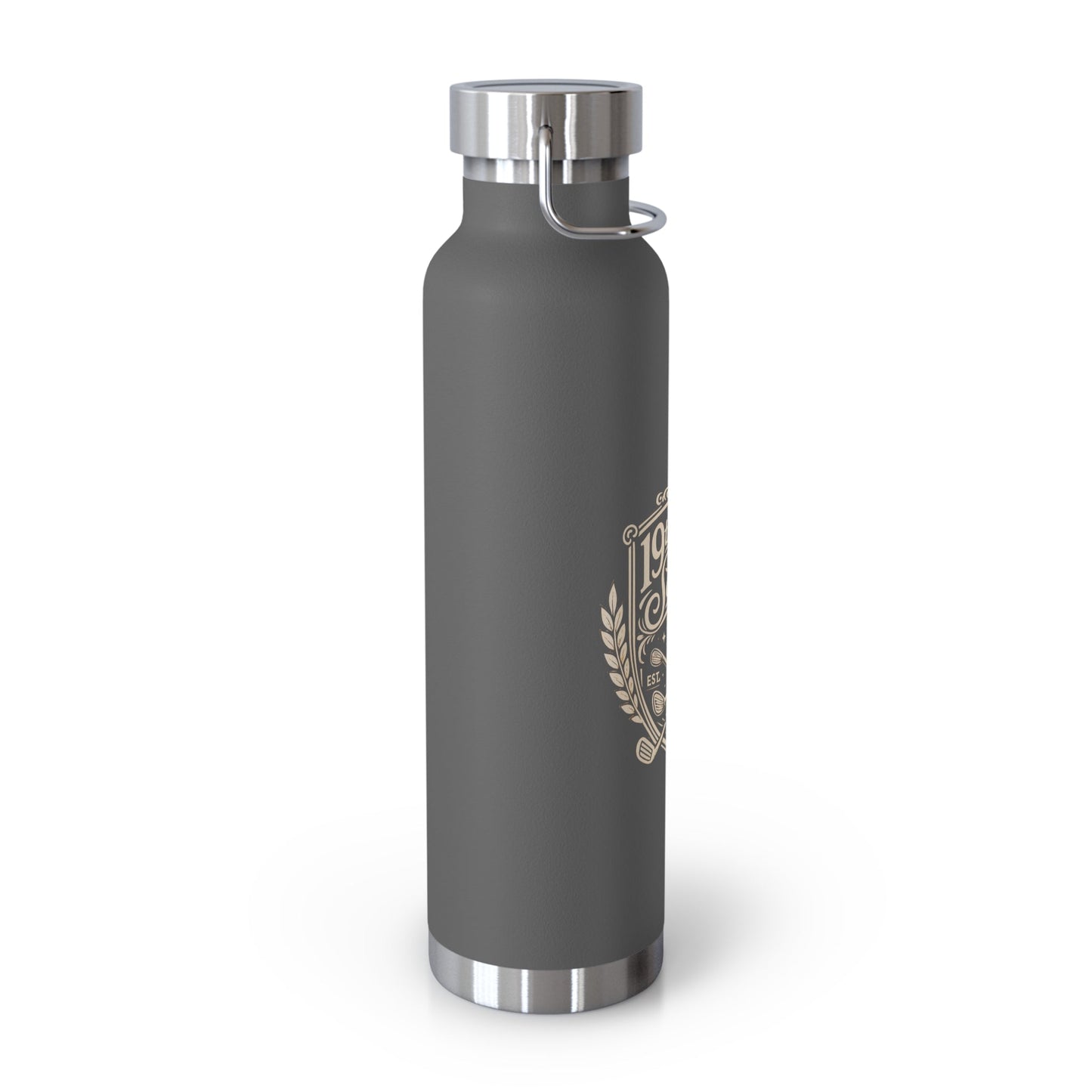 19th Hole Society Insulated Water Bottle | Premium Golf Travel Flask | Double Wall Stainless Steel - SJM Print Store
