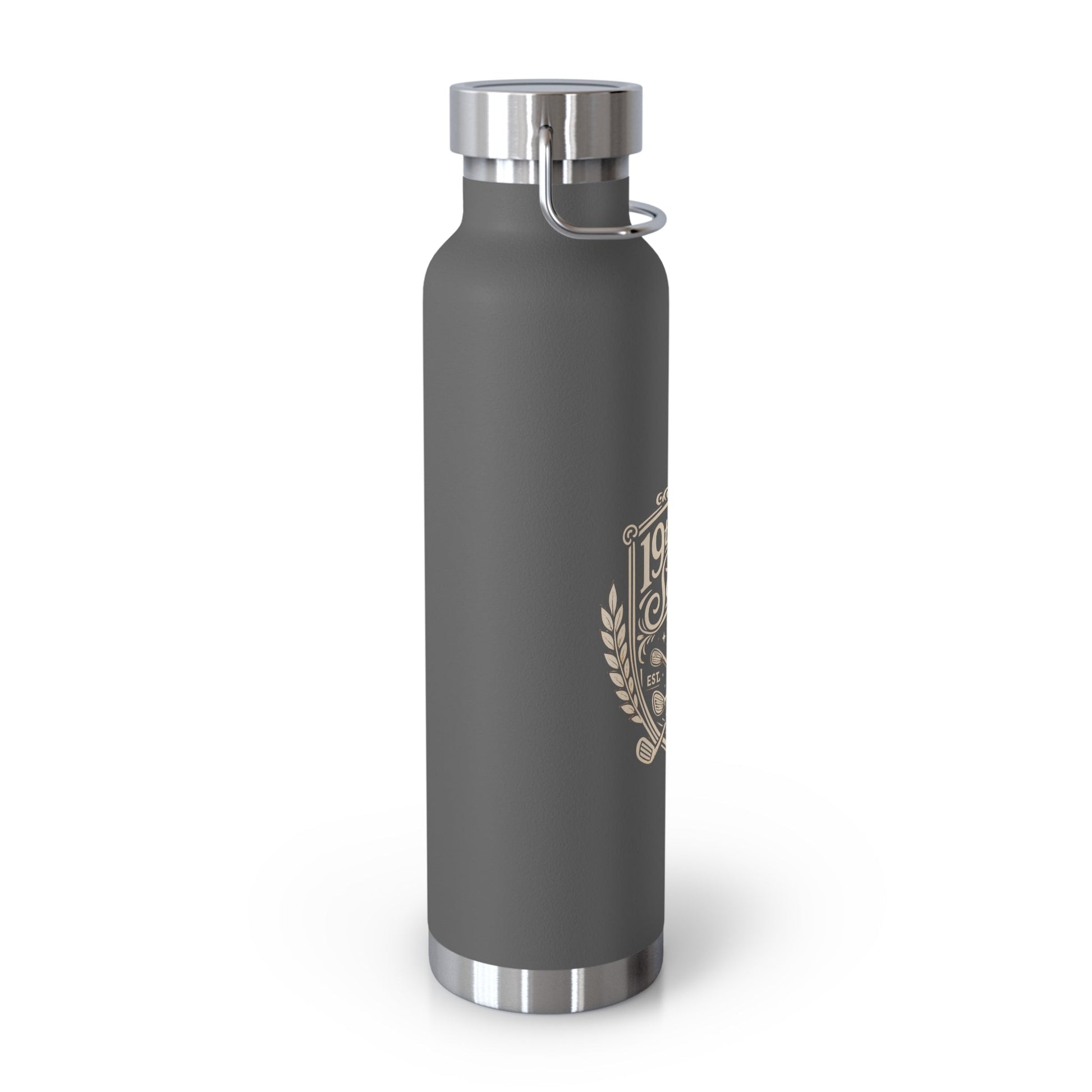 19th Hole Society Insulated Water Bottle | Premium Golf Travel Flask | Double Wall Stainless Steel - SJM Print Store