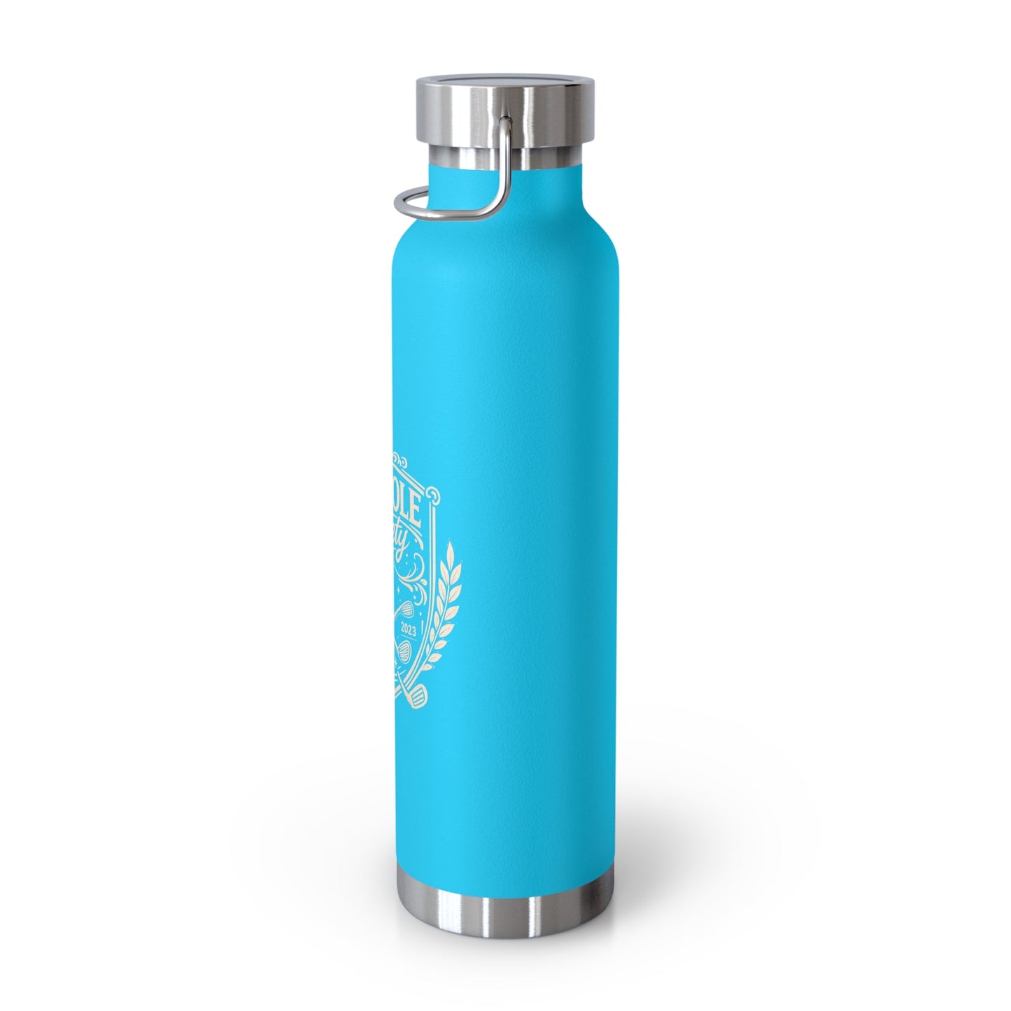 19th Hole Society Insulated Water Bottle | Premium Golf Travel Flask | Double Wall Stainless Steel - SJM Print Store