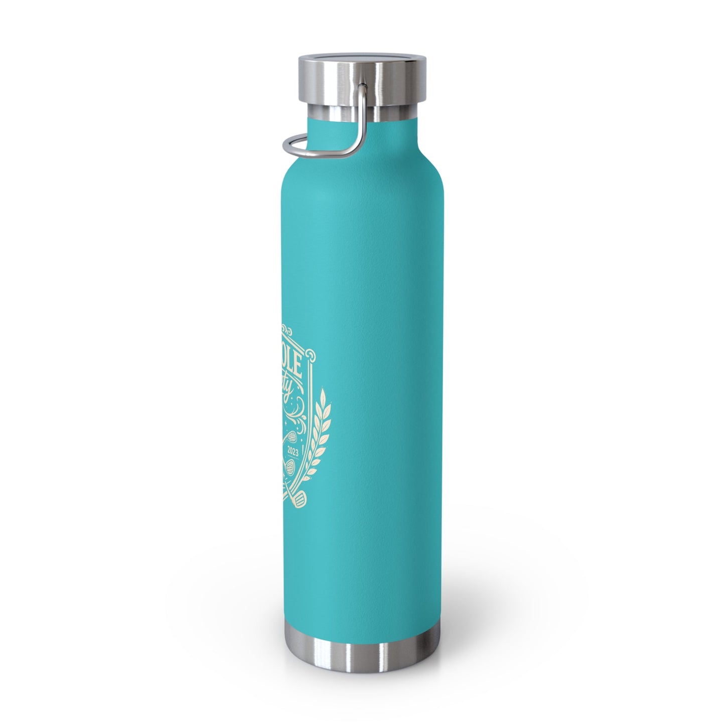 19th Hole Society Insulated Water Bottle | Premium Golf Travel Flask | Double Wall Stainless Steel - SJM Print Store
