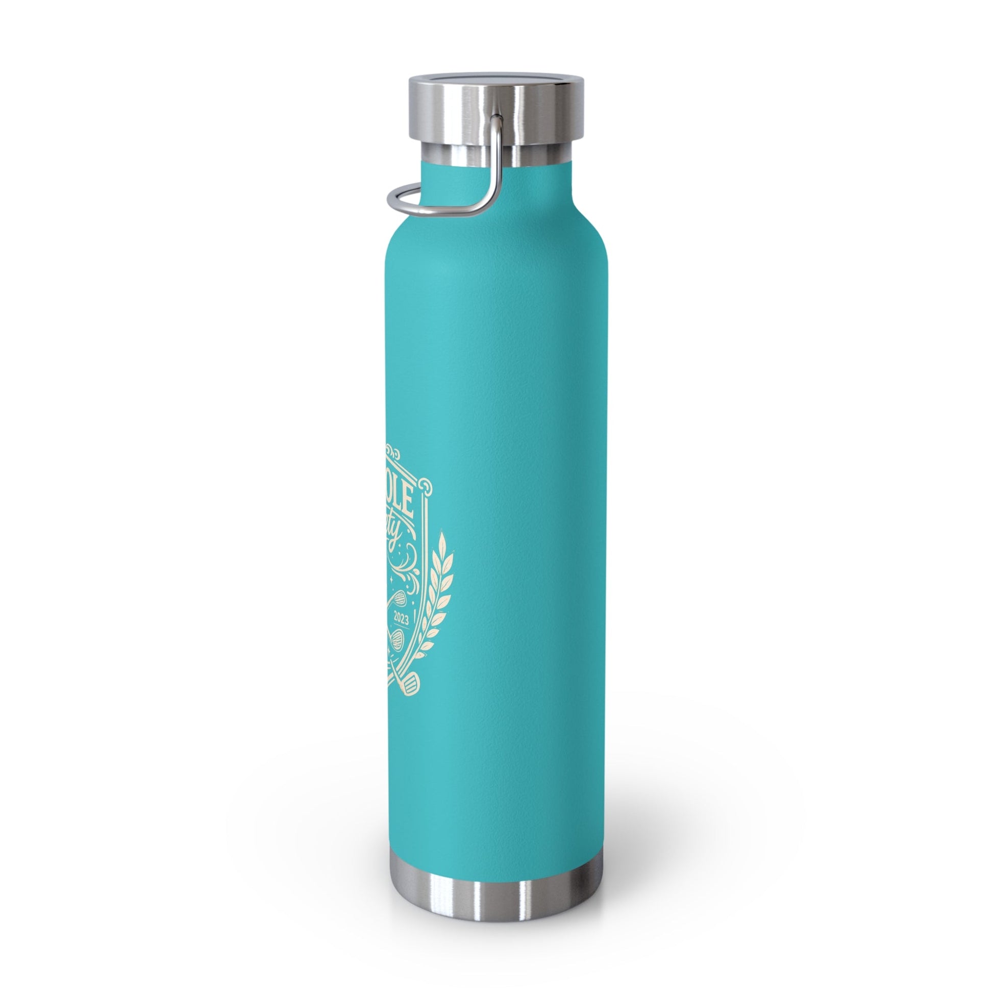 19th Hole Society Insulated Water Bottle | Premium Golf Travel Flask | Double Wall Stainless Steel - SJM Print Store