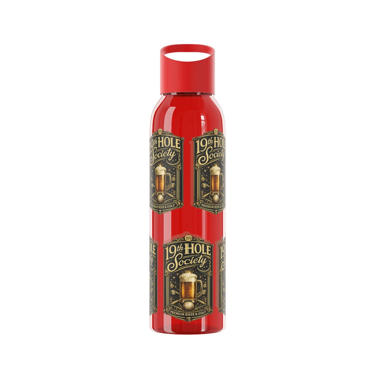 19th Hole Society Premium Beer and Golf Water Bottle - SJM Print Store