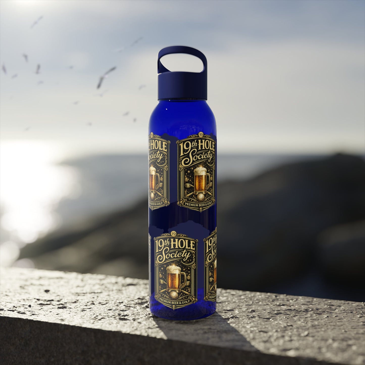 19th Hole Society Premium Beer and Golf Water Bottle - SJM Print Store