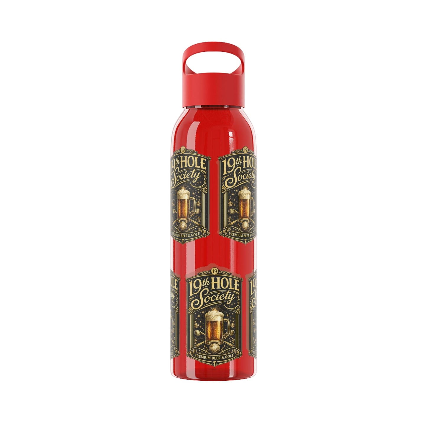 19th Hole Society Premium Beer and Golf Water Bottle - SJM Print Store