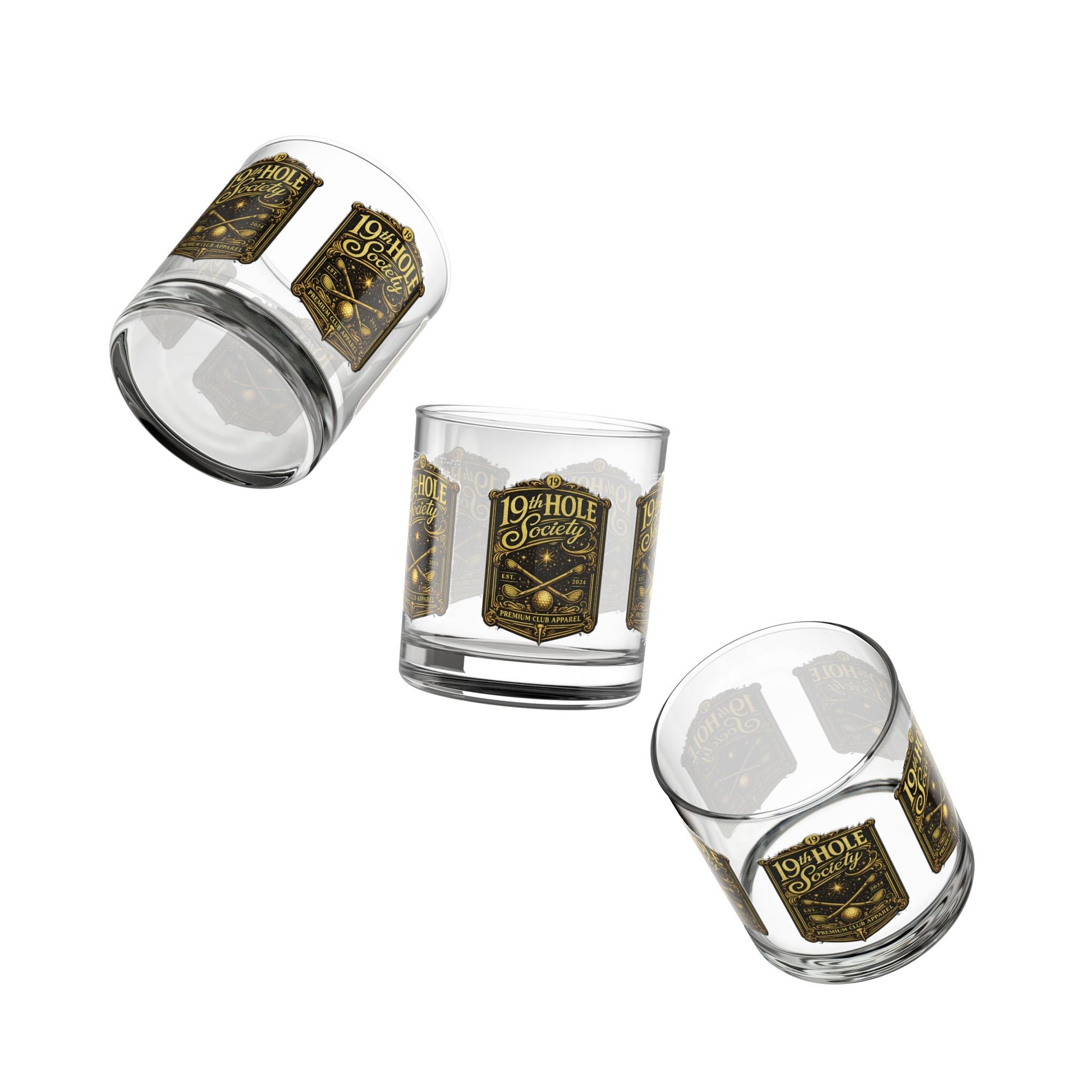 19th Hole Society Rocks Glass - SJM Print Store