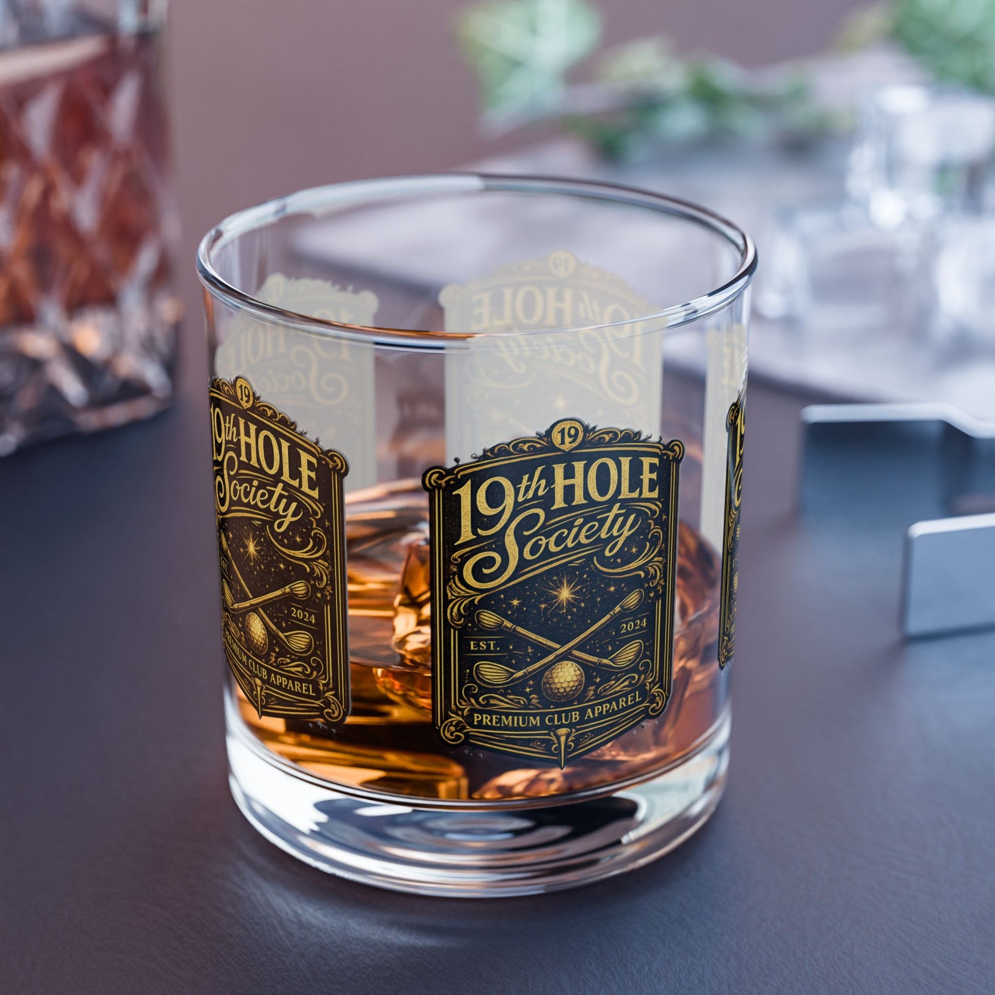 19th Hole Society Rocks Glass - SJM Print Store
