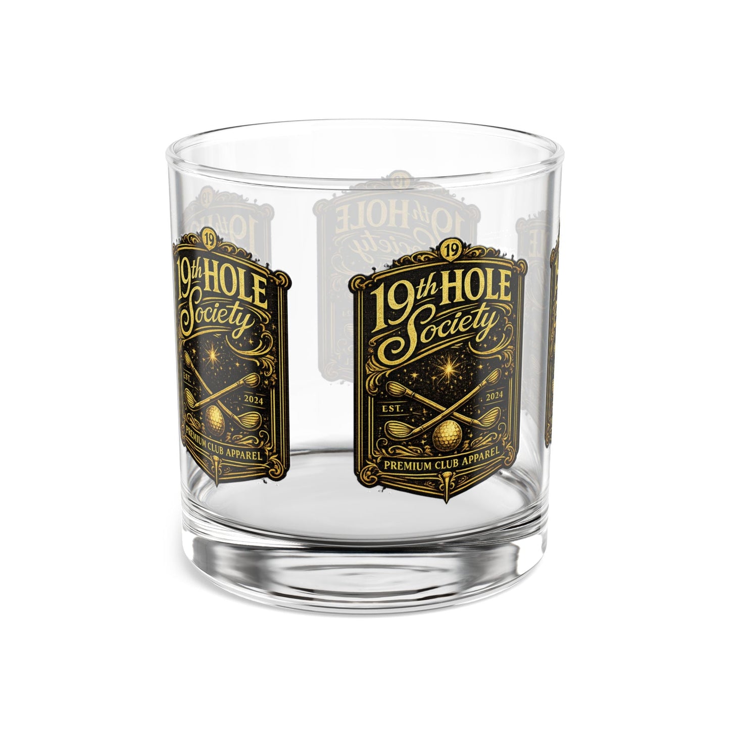 19th Hole Society Rocks Glass - SJM Print Store