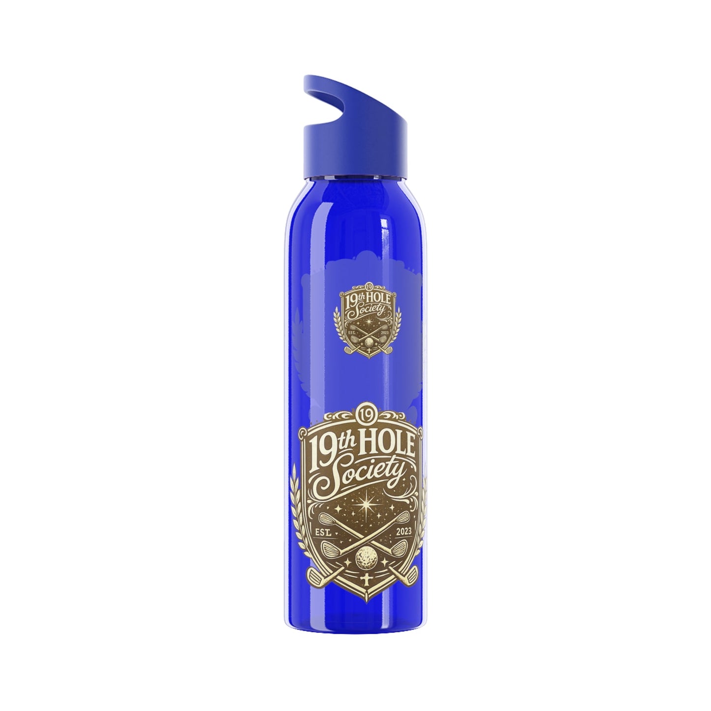 19th Hole Society Sports Water Bottle | Golf Hydration Bottle | Lightweight Everyday Drinkware - SJM Print Store