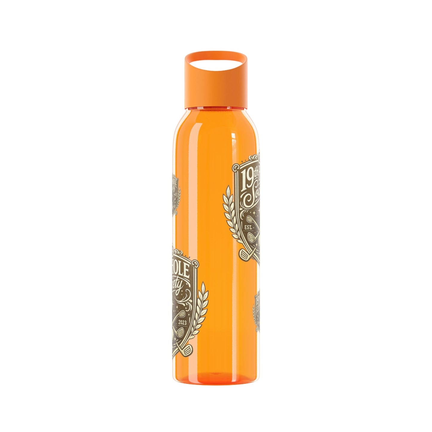 19th Hole Society Sports Water Bottle | Golf Hydration Bottle | Lightweight Everyday Drinkware - SJM Print Store