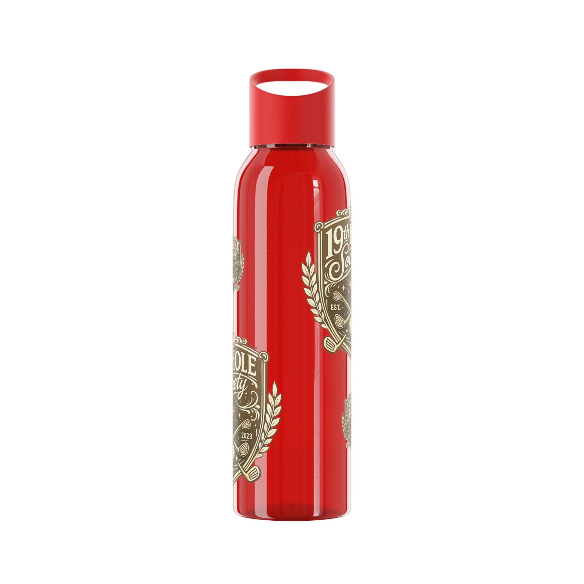 19th Hole Society Sports Water Bottle | Golf Hydration Bottle | Lightweight Everyday Drinkware - SJM Print Store