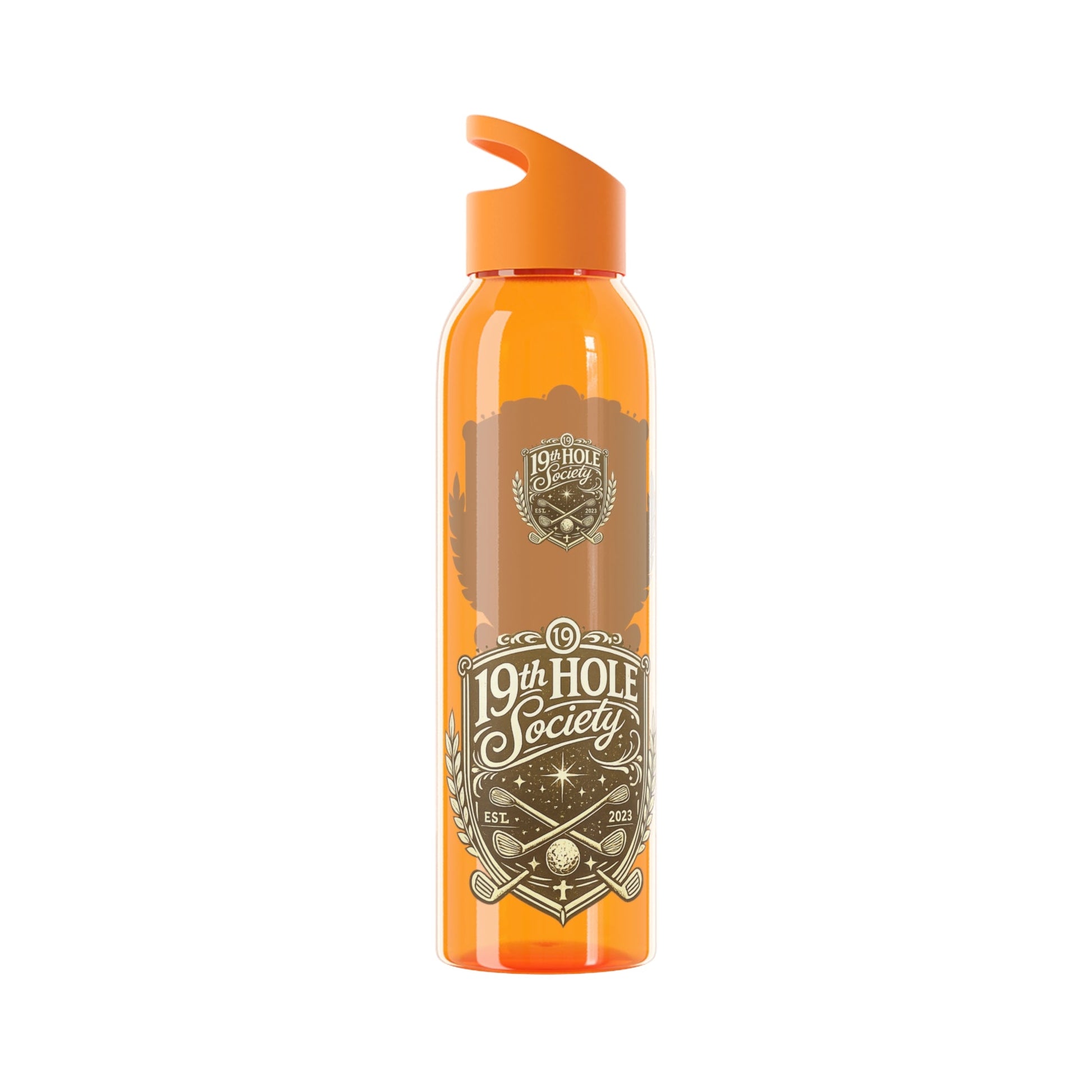 19th Hole Society Sports Water Bottle | Golf Hydration Bottle | Lightweight Everyday Drinkware - SJM Print Store