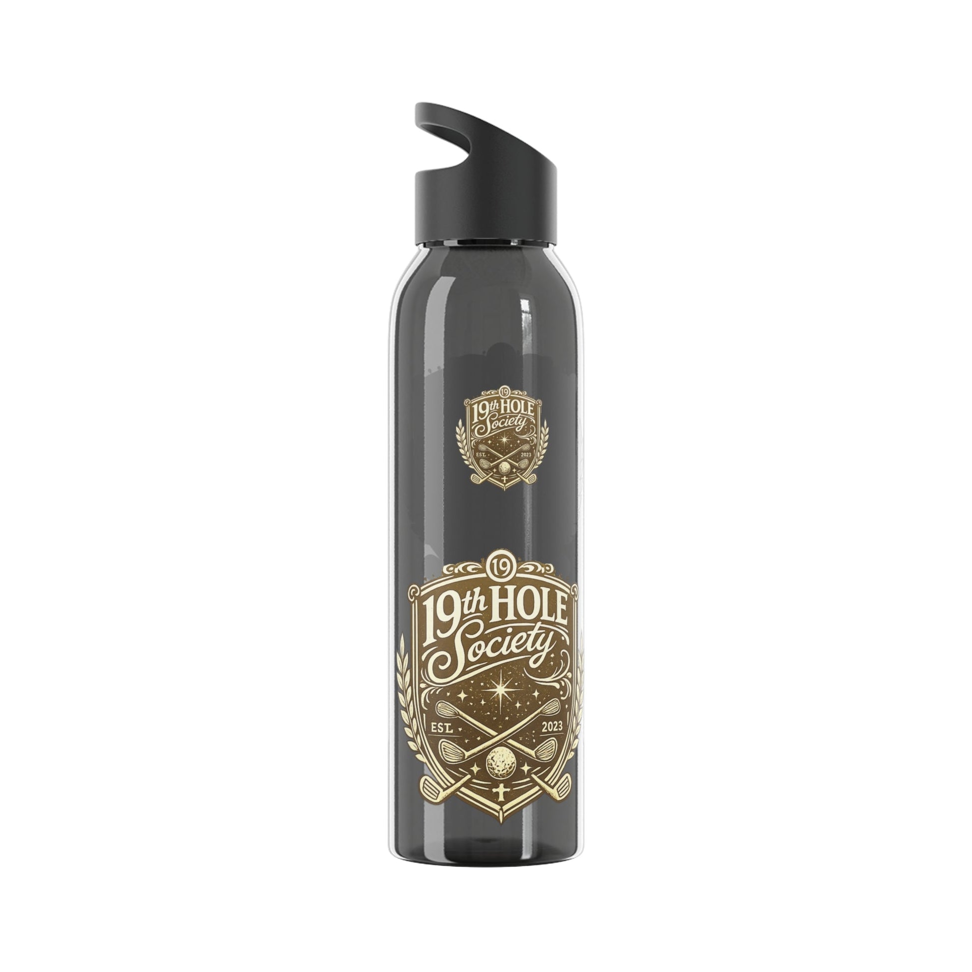 19th Hole Society Sports Water Bottle | Golf Hydration Bottle | Lightweight Everyday Drinkware - SJM Print Store