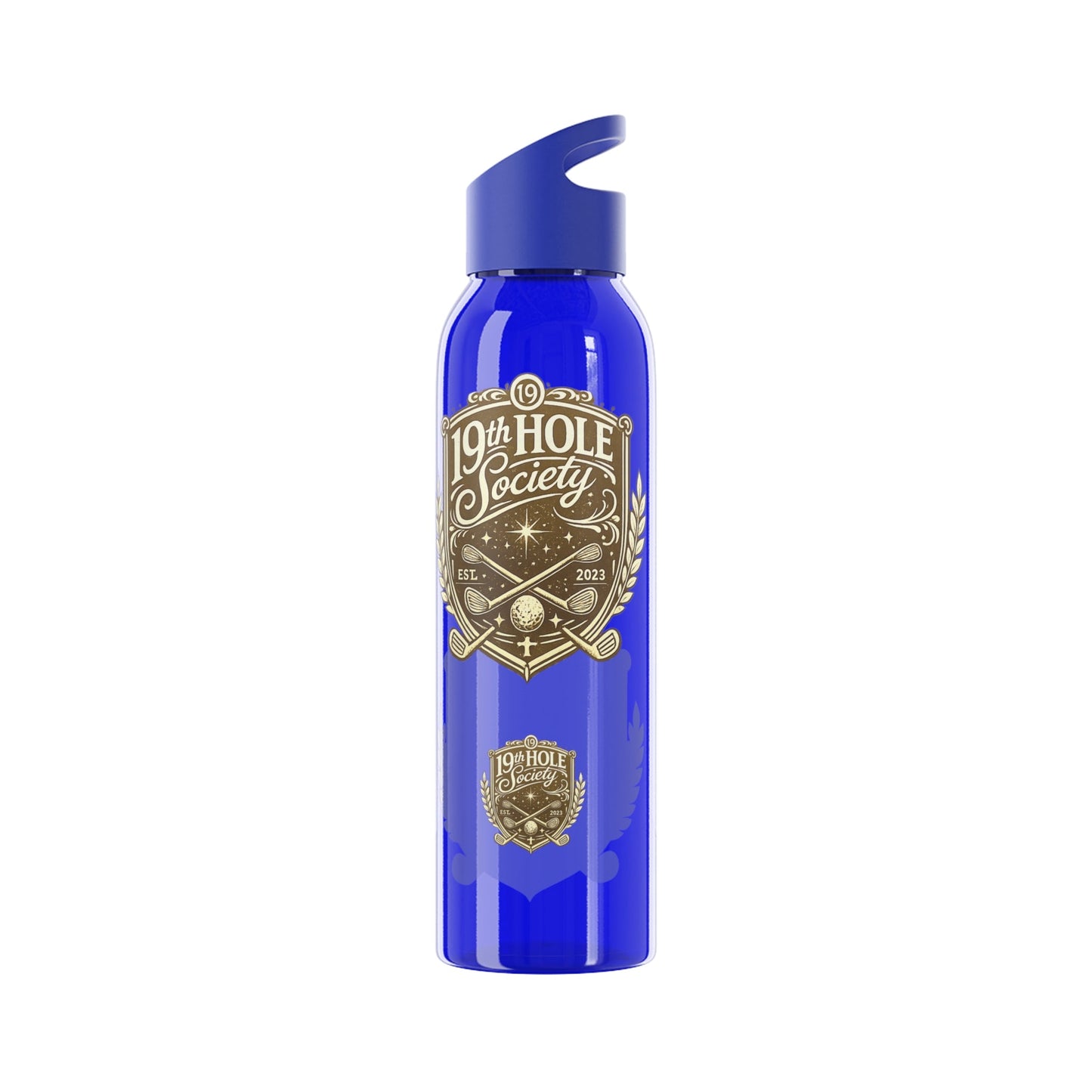 19th Hole Society Sports Water Bottle | Golf Hydration Bottle | Lightweight Everyday Drinkware - SJM Print Store