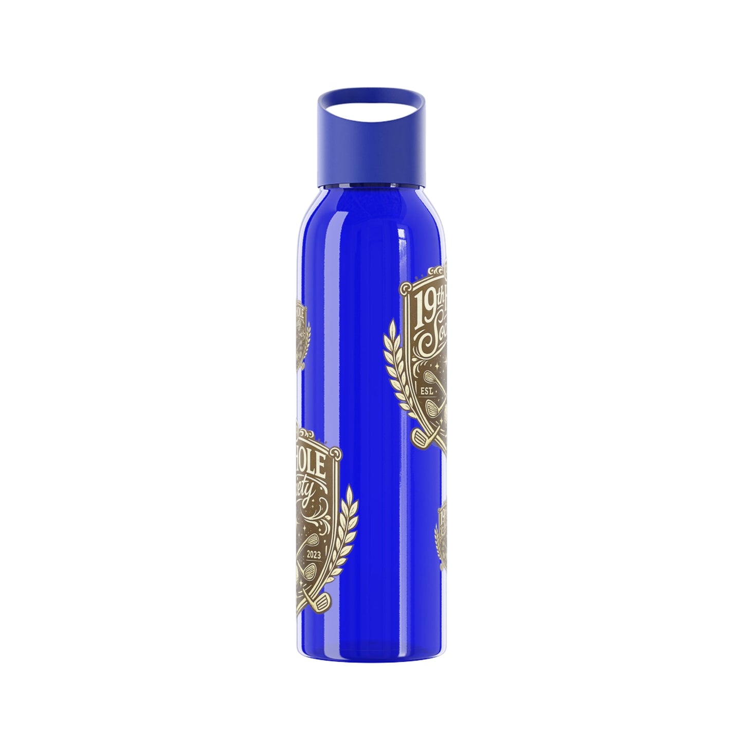 19th Hole Society Sports Water Bottle | Golf Hydration Bottle | Lightweight Everyday Drinkware - SJM Print Store