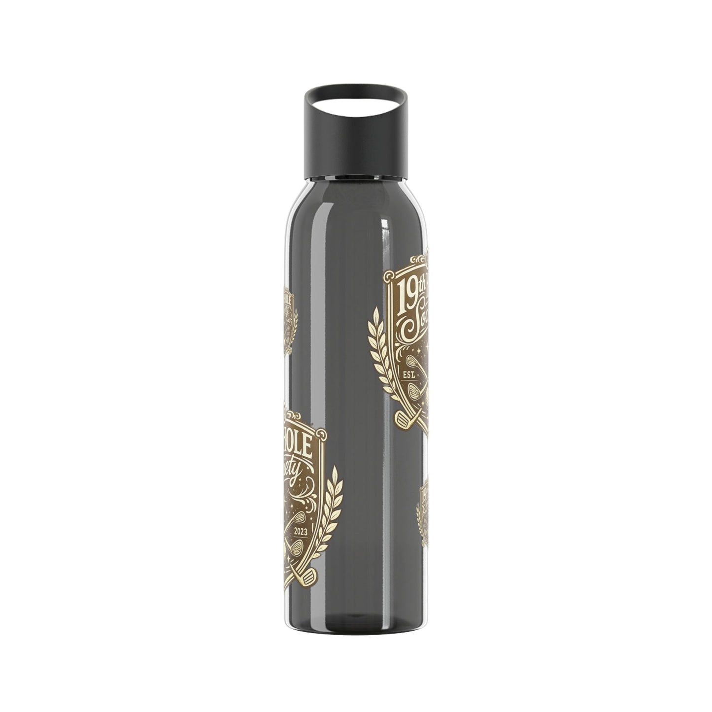 19th Hole Society Sports Water Bottle | Golf Hydration Bottle | Lightweight Everyday Drinkware - SJM Print Store