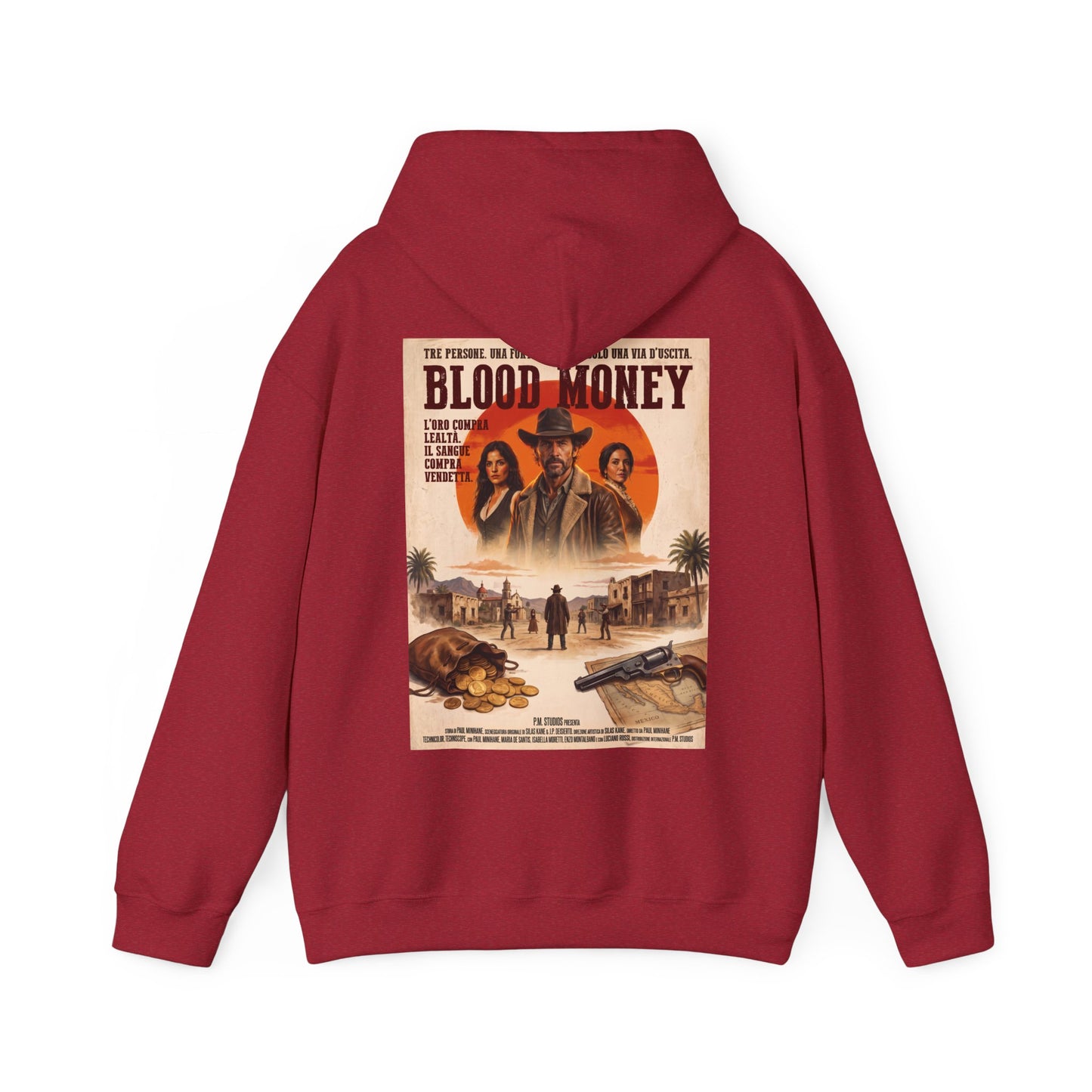 PM Pictures Blood Money Hoodie – Italian Collector's Edition
