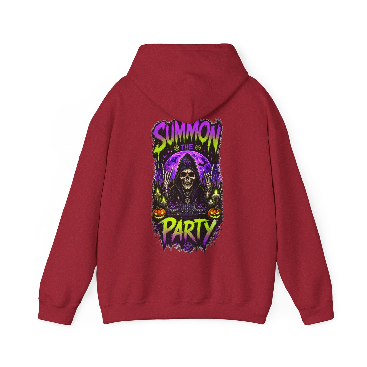 Summon the Party Halloween Hoodie – Unisex Front & Back Print