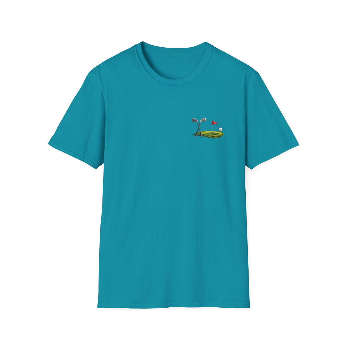 Dezentes Golf-Grafik-T-Shirt  Einzigartiges Golf-Design